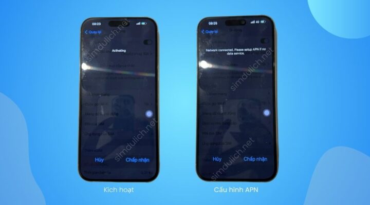 Kích hoạt esim ấn độ